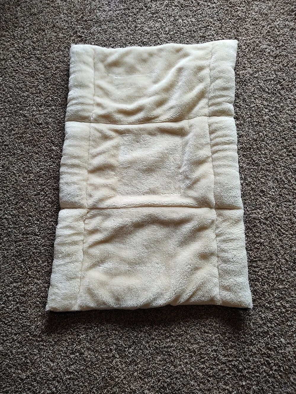 Pet Faux Fur and Suede Bed/Mat